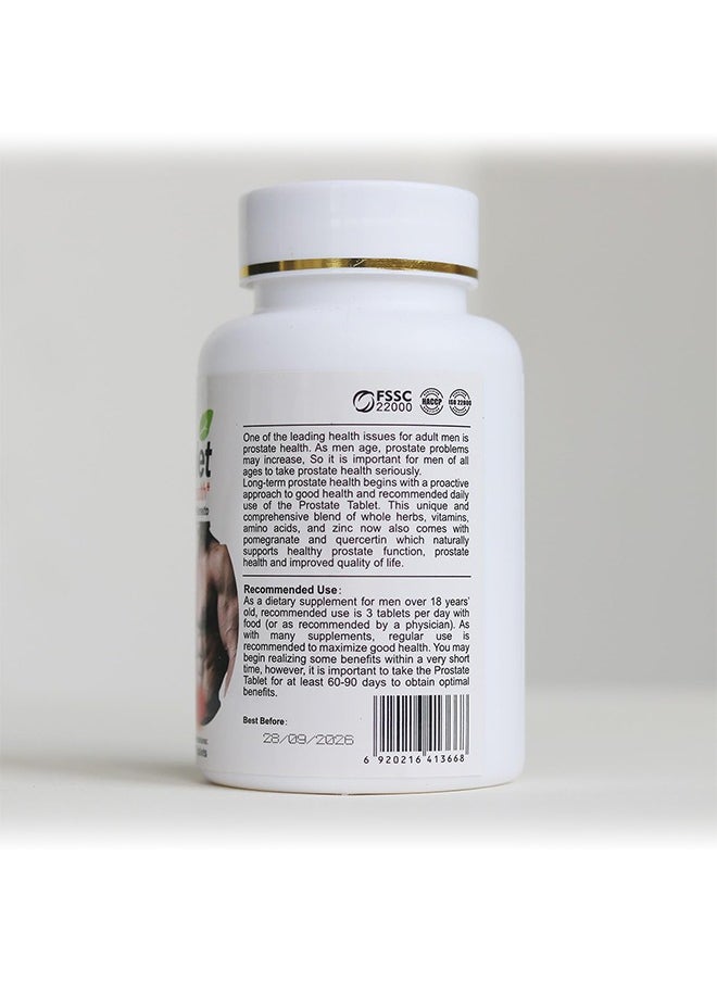 Wins Town - Prostate Tablet, Saw Palmetto Prostate Health Supplements for Men, Bladder & Urinary Relief, 60 Tablets - Image 1