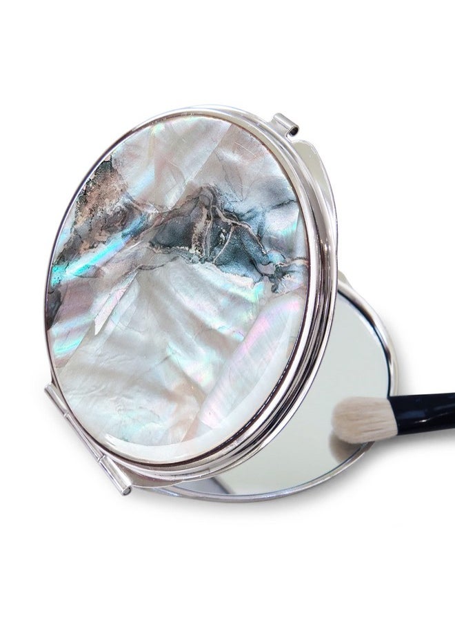 Compact Makeup Travel Mirror Marble Gold Design - pzsku/Z0A36FD566CA97FA1918DZ/45/_/1707976475/da6f82b8-8af0-4b4a-8631-aef4a78058a5