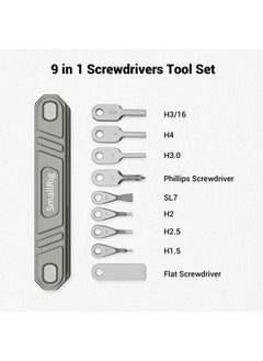 SMALLRIG SMALLRIG Universal Folding Tool Multi-Tool for Videographers  Tool Set with Nine Functional Tools Included - TC2713  - Image 2