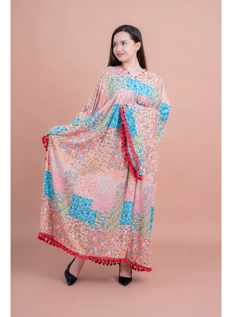 IKKXA Elegant Long Sleeve Formal Jalabiya IK073 Multi