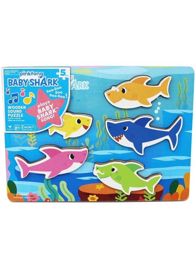 Spin Master Games ألعاب سبين ماستر، لغز الصوت الخشبي الموسيقي من بينكفونغ بيبي شارك، يعزف الأغنية الفيروسية، ألعاب بيبي شارك للأطفال، للأطفال الذين يحبون الموسيقى، للأعمار من 2 وما فوق - Image 1