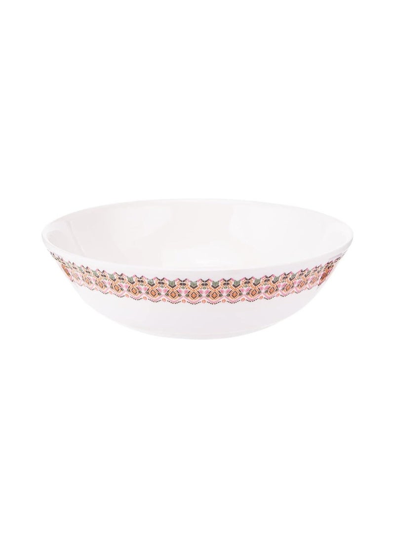 Servewell Amber Melamine Serving Bowl-19CM - Image 1