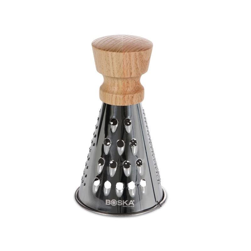 Boska Stainless Steel Table Grater - Best for Cheese, Chocolate, and Vegetables - Multifunctional Rust-Proof Shredder - Manual Handheld Flaker - 10 Year Warranty - Image 3