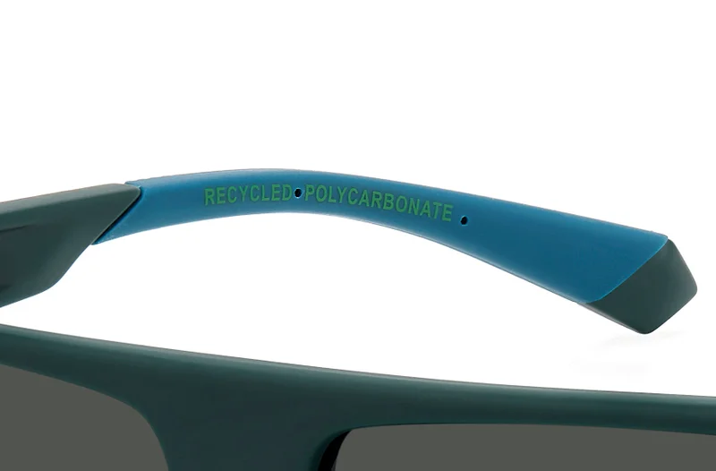 بولارويد نظارات شمسية مستطيلة بإطار مسطح