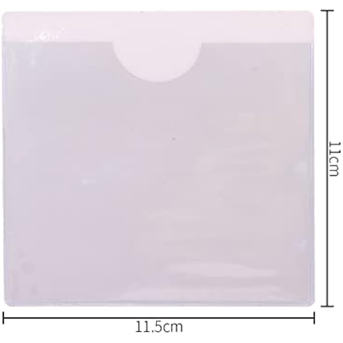 rayihni 5 Pack Parking Permit Holder, Ticket and Note Holders for Car, Van, Caravan Windscreen115 x 110 mm - Image 2