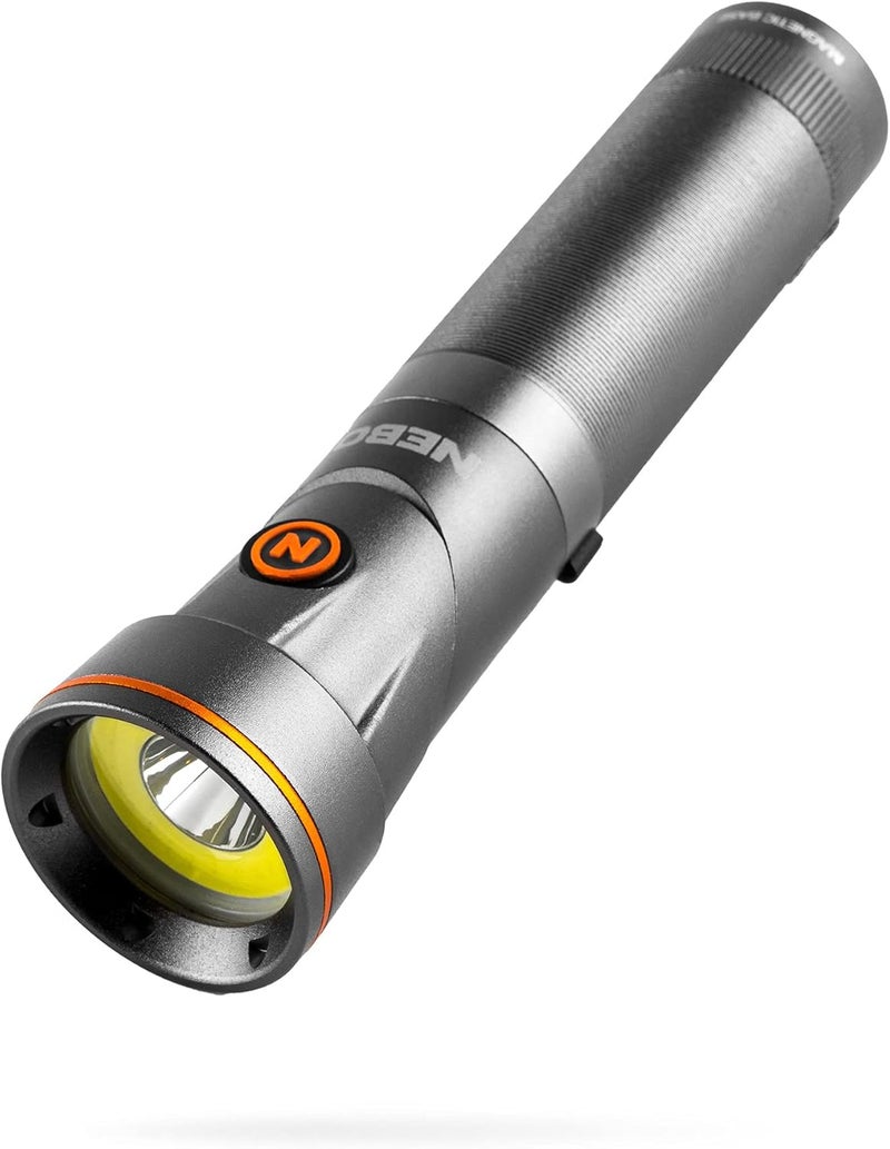 Nebo Franklin Pivot 300 Lumens Flashlight | Rechargeable Work Light with 7 Lighting Modes and Magnetic Base - Image 1
