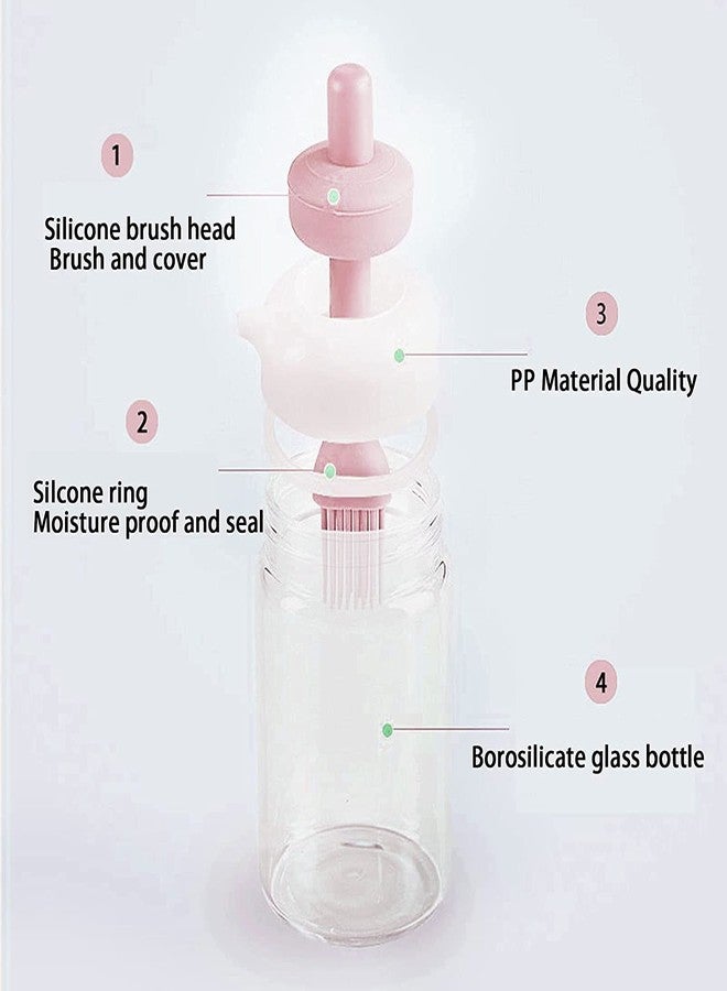 CARTSHOPPER Oil Dispenser Bottle,Oil Dispenser with Silicone Oil Brush,Wide Opening Oil Bottle,230ml Oil Container For Cooking,Baking,BBQ,Marinating - Image 5