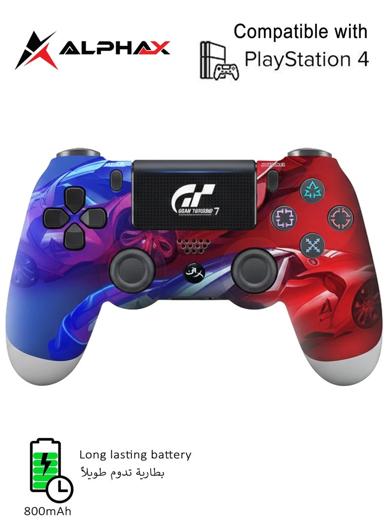 Alpha X Gran Turismo 7 Themed Wireless Controller For PlayStation 4 - LIMITED EDITION - Image 1