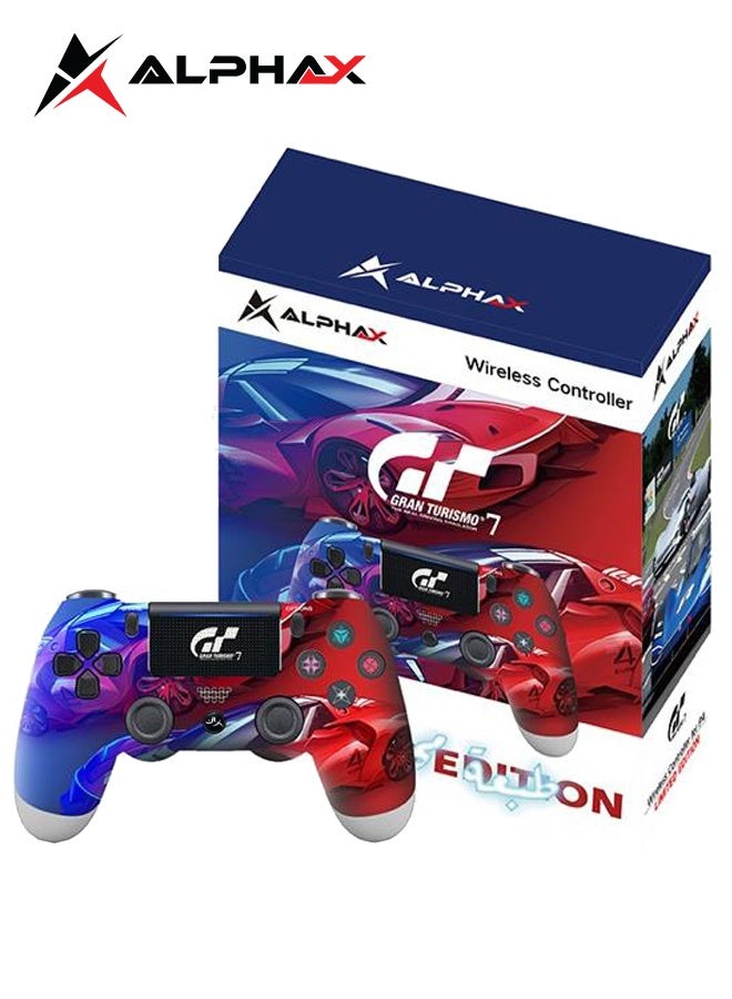 Alpha X Gran Turismo 7 Themed Wireless Controller For PlayStation 4 - LIMITED EDITION - Image 2