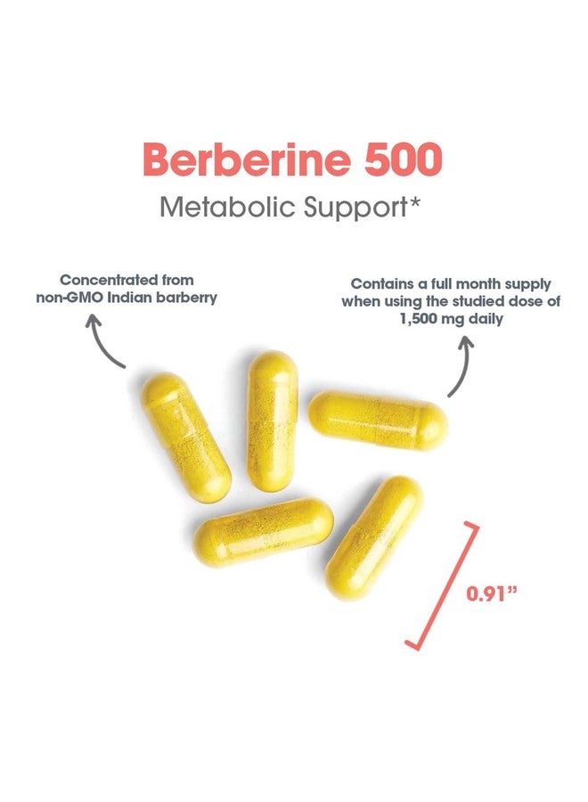 Allergy Research Group مجموعة أبحاث الحساسية مكمل بيربرين 500 ملغ - دعم أيضي متعدد الأوجه، يدعم الكوليسترول الصحي، جذر البرباريس الهندي، خالي من مسببات الحساسية، كبسولات نباتية - 90 عد - Image 5
