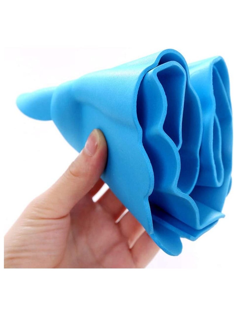 AS SEEN ON TV - Set of 3pc Safe and Secure Multicolor Cap For Baby Ear Protection Shower Bath - Image 1