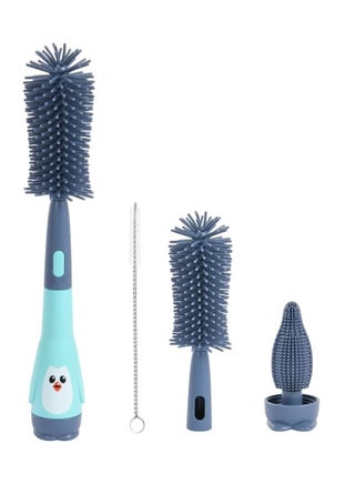 Baby Bottle Brush, 2 in 1 Bottle and Teat Cleaning Brush, Silicone Bottle Cleaner Brush for Cleaning Water Bottles Baby Bottles Glass Cup Thermoses, Blue - pzsku/Z0A3795FF4CC1FAD2949DZ/45/_/1698129982/3459b38c-bb00-4ee9-9e7f-59d3359f7ecc