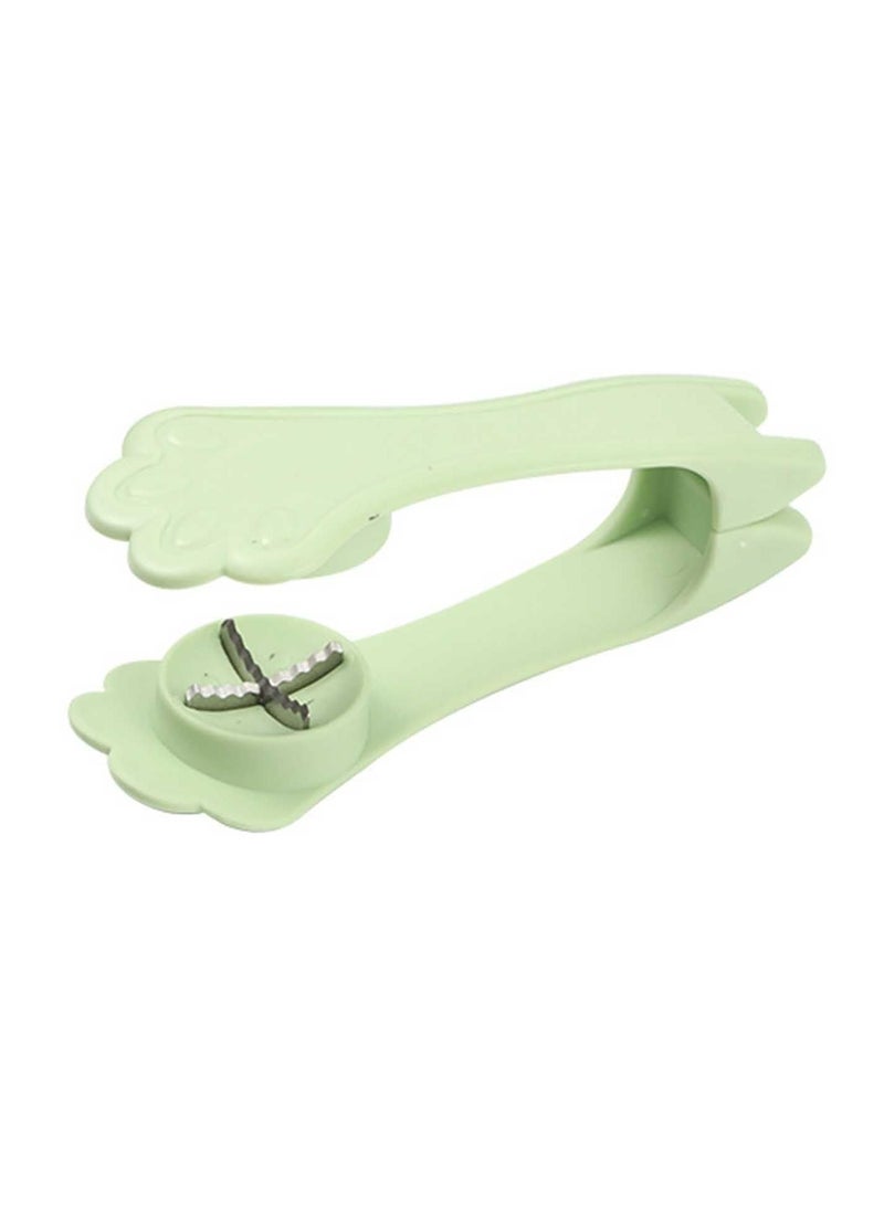 CMGTYYD. مشبك كستناء من الفولاذ المقاوم للصدأ بوظيفة مشبك الكستناء فتاحة كستناء أدوات المطبخ المنزلية (أخضر) - Image 1