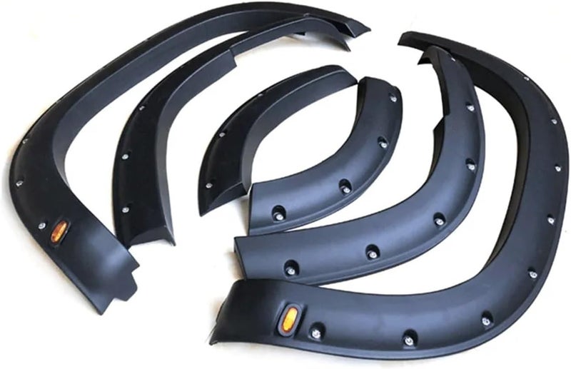 QASULER ABS Black Fender Flares for Toyota Land Cruiser Prado - Image 1