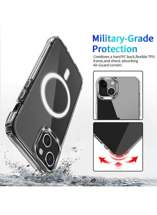 S-TOP Case For iPhone 15 Plus Four Corner Airbags MagSafe Magnetic Phone Case - Image 3