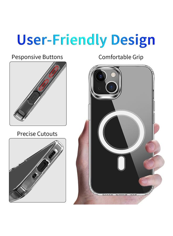 S-TOP Case For iPhone 15 Plus Four Corner Airbags MagSafe Magnetic Phone Case - Image 4