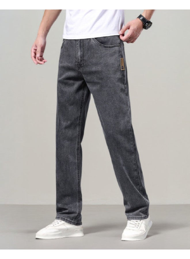 Tucano fashionable & Minimalist Summer Men's Pants - Versatile Business Casual Straight-leg Jeans For Everyday Wear - Image 1