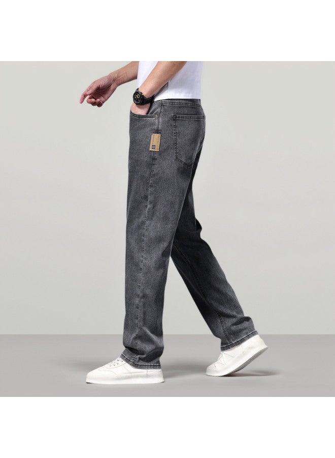 Tucano fashionable & Minimalist Summer Men's Pants - Versatile Business Casual Straight-leg Jeans For Everyday Wear - Image 4