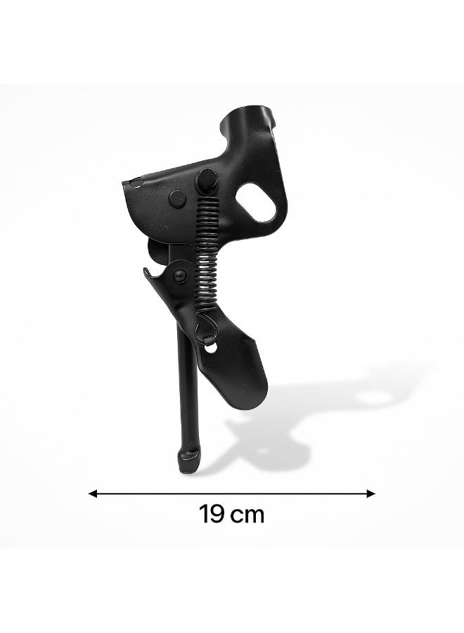 Fukukawa 12-Inch Kids Bicycle Kickstand 19 cm Heavy Duty Steel Bike Stand Anti-Rust Center Mount Support Easy Install Compact Stand for Children Bikes - Image 4