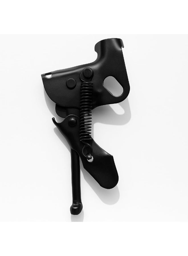 Fukukawa 12-Inch Kids Bicycle Kickstand 19 cm Heavy Duty Steel Bike Stand Anti-Rust Center Mount Support Easy Install Compact Stand for Children Bikes - Image 2