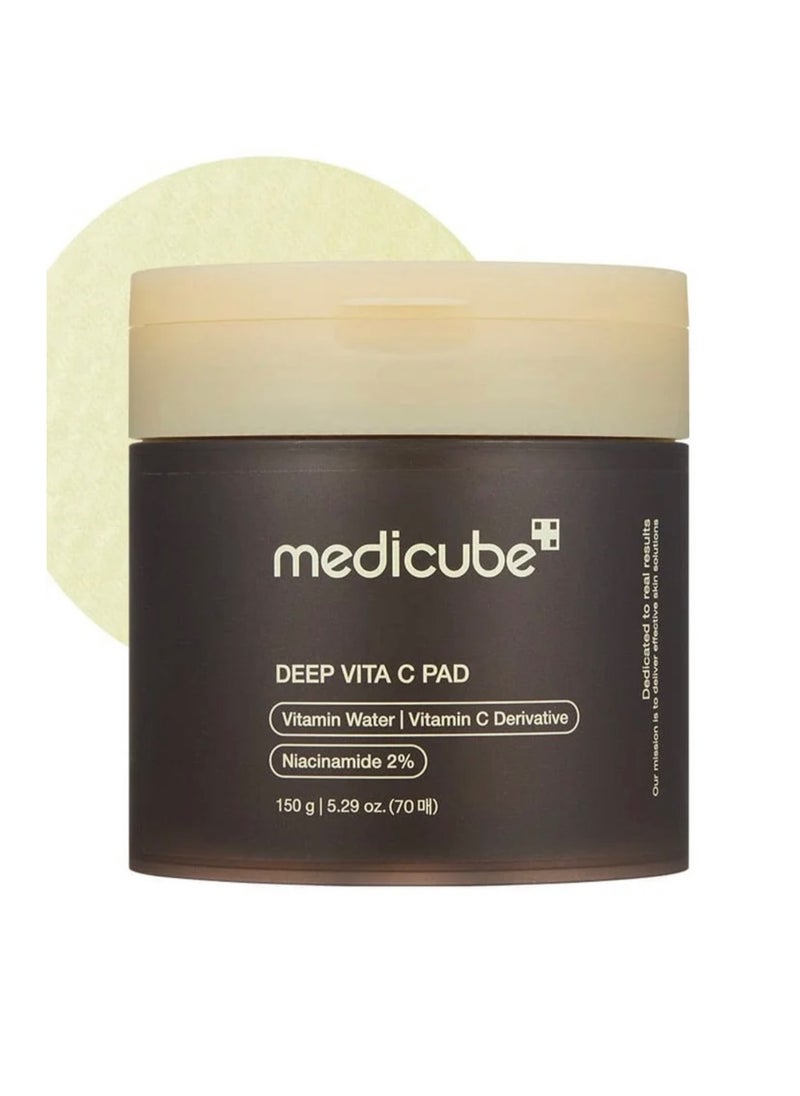 Medicube Medicube Deep Vita C Pad 70 pads  - Image 1