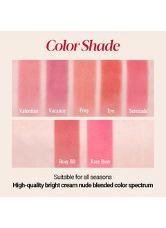 Espoir The Sleek Lipstick Cream Matte 7 Serenade 0.03Oz Lightweight Nude Tone Matte Lipstick Longlasting Vibrant Color Smooth Blur Lipstick Plump Over Lips Easily Korean Lip Makeup  - Image 3