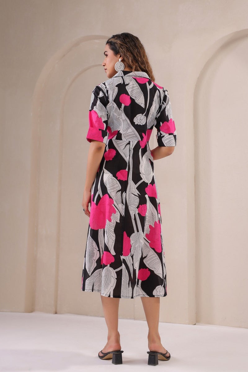 Label Flavia فستان ماكسي مزخرف متعدد الألوان للنساء - Image 2