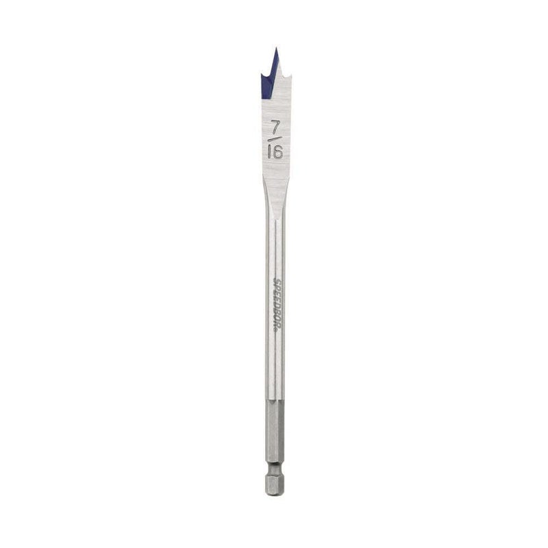 IRWIN SPEEDBOR Spade Wood Drill Bit, 7/16" (88807)