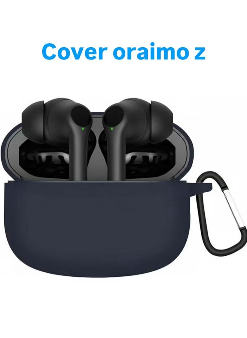 Silicone case for Oraimo Z headphones - dark blue - Image 1