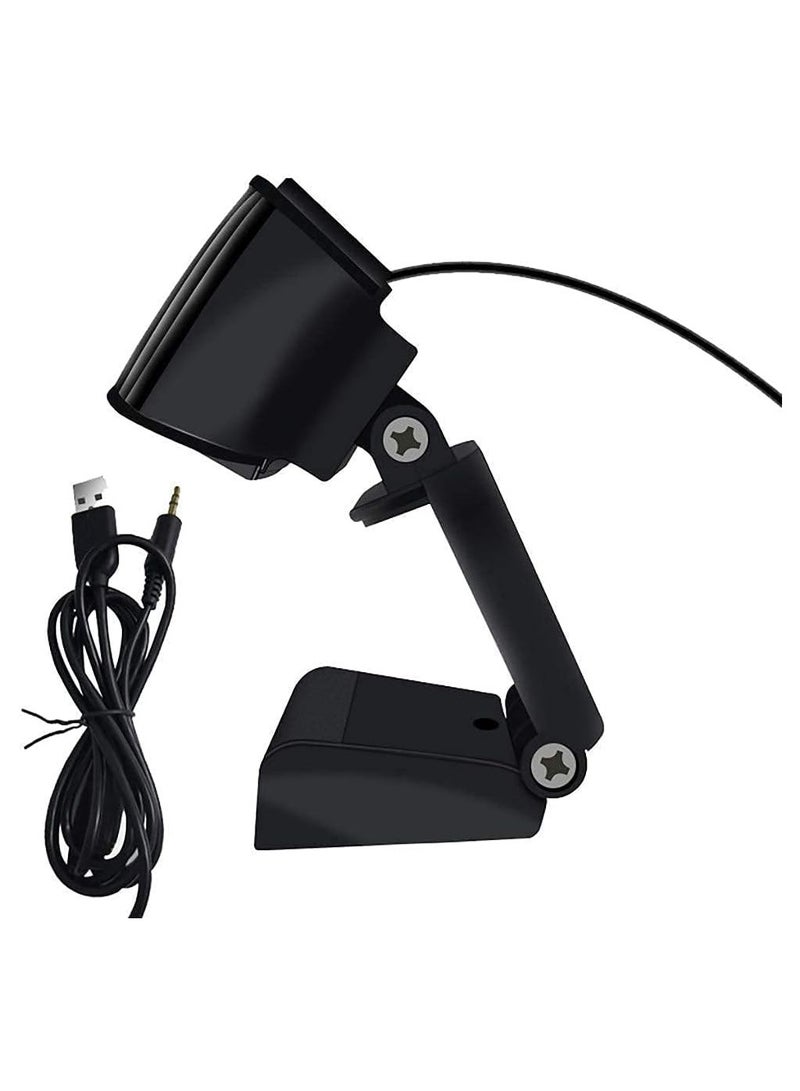 HD 720P USB Web Camera with Built-in Microphone – Plug & Play Webcam for Laptop and Desktop, Streaming, Online Classes & Video Calling – CMOS Sensor, Black - Image 3