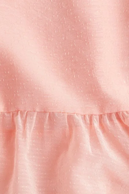 H&M Chiffon peplum top