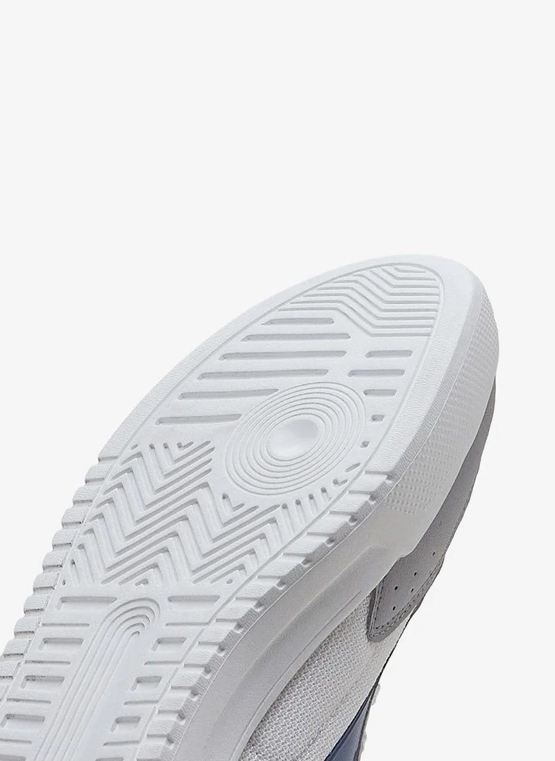 Campus White Men Savage Memory Foam Lace-Up Sneakers-White for Men | Best Price UAE