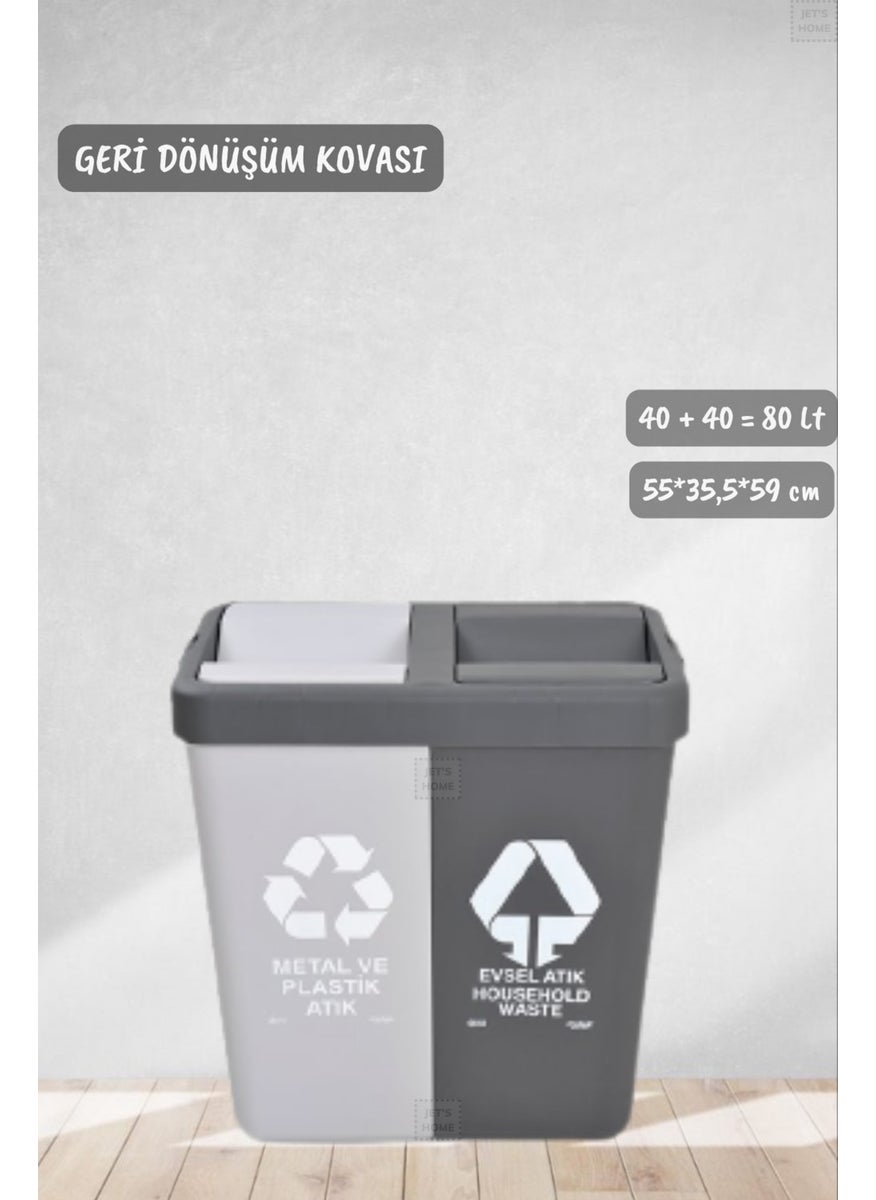 Glass-Paper Recycling Box Anthracite-White 80 lt - pzsku/Z0A38A8F2745A2DC6F9E8Z/45/_/1725794834/d4114e9c-d72c-4628-b4c7-60aebcc13d4f