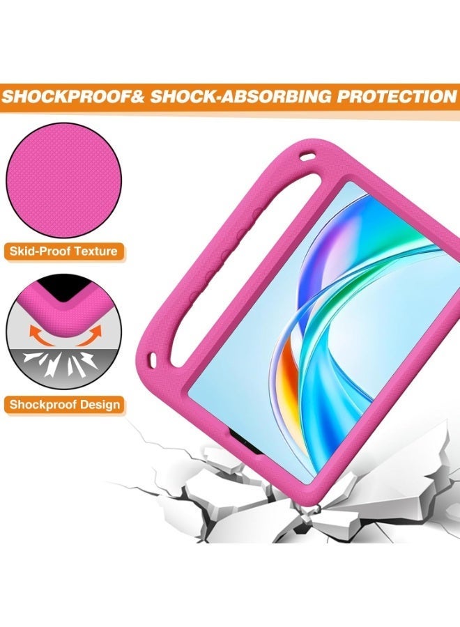 VKL حافظة أطفال لجهاز Honor Pad X7 اللوحي 8.7 بوصة، حافظة واقية للأطفال من EVA مقاومة للصدمات، وردي - Image 2