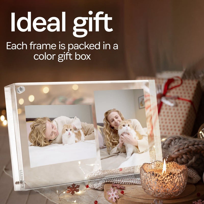 Canetti Design Group The Original Magnet Frame - Clear Acrylic-8.5x11 inch - Image 3