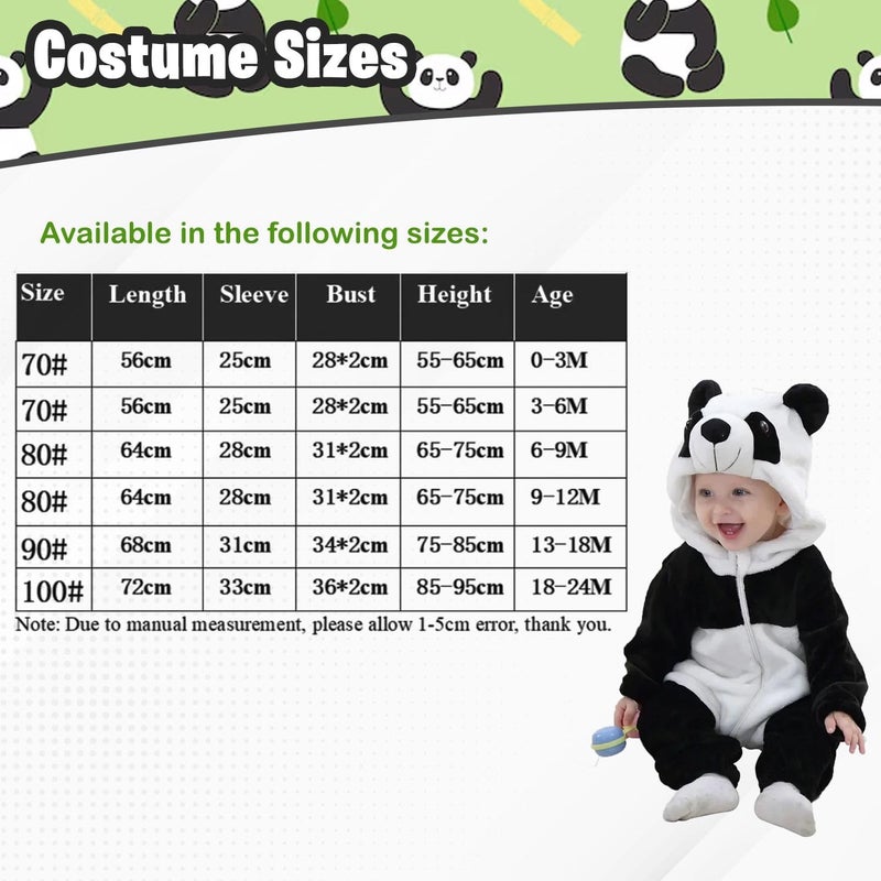 Home Smart Unisex Baby Animal Costume Classic Dress Cartoon Outfit Suit Jumpsuit for Toddlers - Image 2