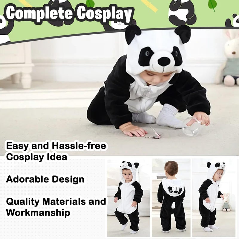 Home Smart Unisex Baby Animal Costume Classic Dress Cartoon Outfit Suit Jumpsuit for Toddlers - Image 4