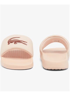 LACOSTE Slides Croco 1.0 Single Strap Flip Flops  - Image 4