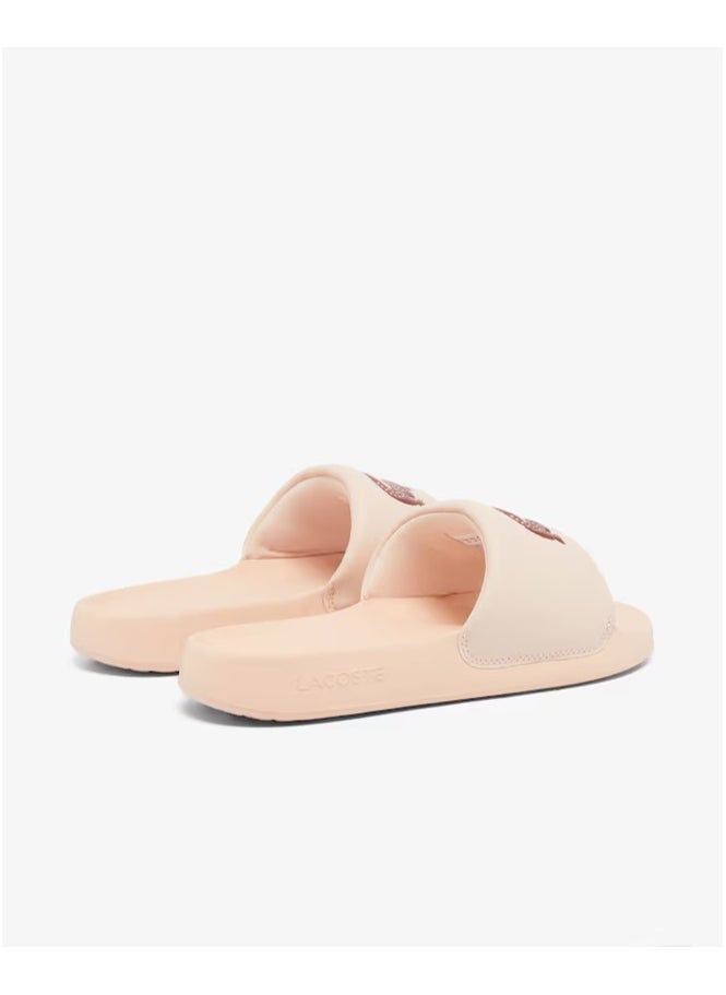 LACOSTE Slides Croco 1.0 Single Strap Flip Flops  - Image 3