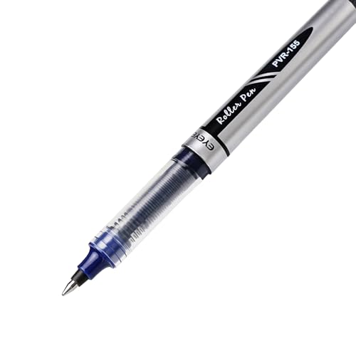 Eyeye PVR155.7 Liquid Ink Roller Ball Pen Extra Fine Point Bullet Nib Blue Ink(Pack of12) - Image 3