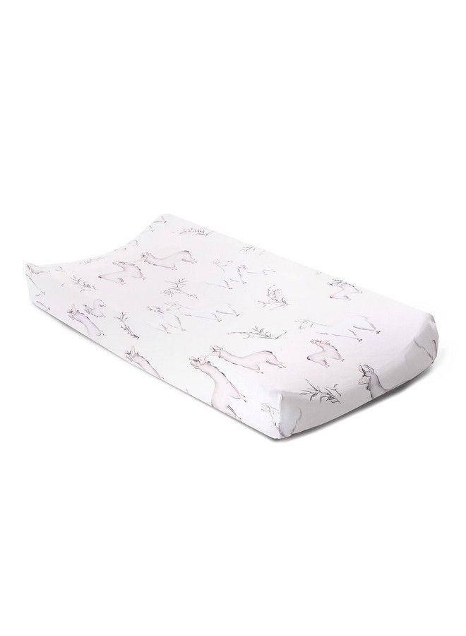 OILO Changing Pad Cover For Baby ; Universal Tray Table Mat ; Cozy Soft Washable Waterproof Diaper Change Sheet Crib Mat ; Infant/Toddler Diaper Changing Cover; Newborn Nursery Pad Change Cover - Image 2