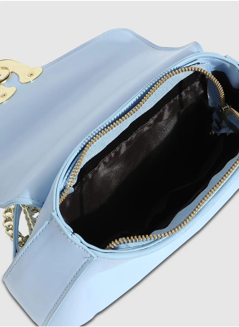 صوص هاوت Horseshoe Buckle Sling Bag - Icy Blue