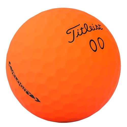 Titleist كرات جولف تايليست فيلوسيتي، برتقالي غير لامع (12 كرة) - Image 3