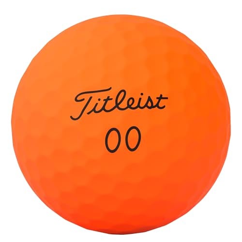 Titleist كرات جولف تايليست فيلوسيتي، برتقالي غير لامع (12 كرة) - Image 4