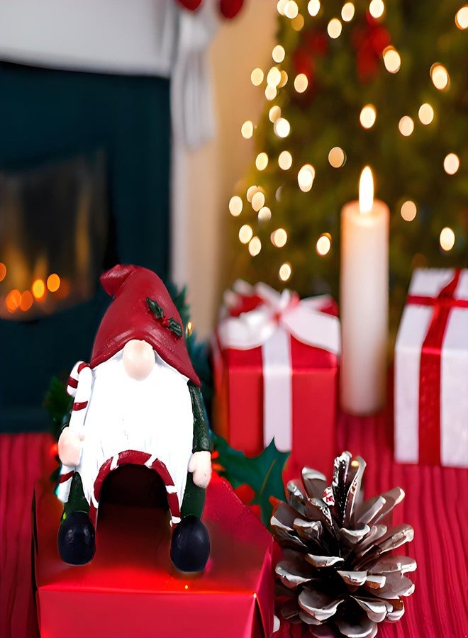 FUZHUI Christmas Aquarium Decoration, Aquarium Santa Claus Decorations, Fish Tank Creative Aquarium Resin, Decoration for Holiday Fish Tank Supplies Table Decor, Safe and Durably, Adds Joyful Ambiance - Image 4