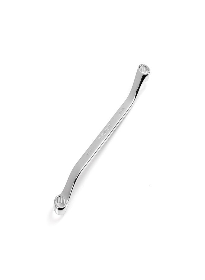 TEKTON 1/2 x 9/16 Inch 45-Degree Offset Box End Wrench | WBE23313 - Image 1