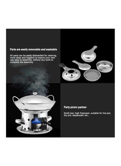 Generic Mini Pot Burner Portable Stainless Steel  - Image 4
