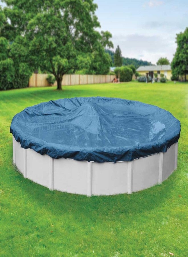 Robelle 5512-4-ROB Winter Round Above-Ground Pool Cover, 12-ft, 03 - Dura-Guard Silver - Image 2