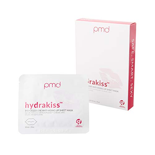PMD Beauty PMD Hydrakiss BioCellulose AntiAging Lip Sheet Mask 10 Count Pack of 1