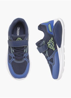 Kappa Boys' Logo Print Sports Shoes With Hook And Loop Closure  - Image 1